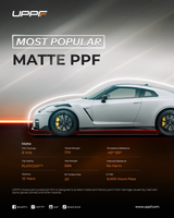 CLEAR MATTE PPF - 1.52M WIDE