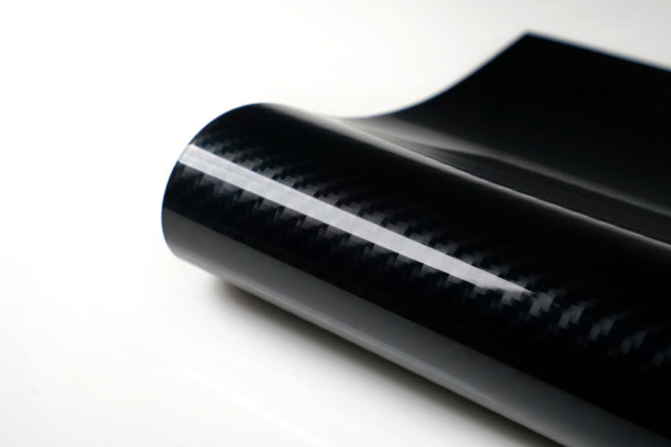 REAL CARBON BLACK - 1.52M WIDE